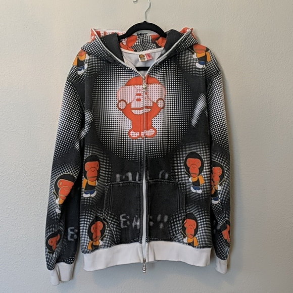 baby milo zip up hoodie